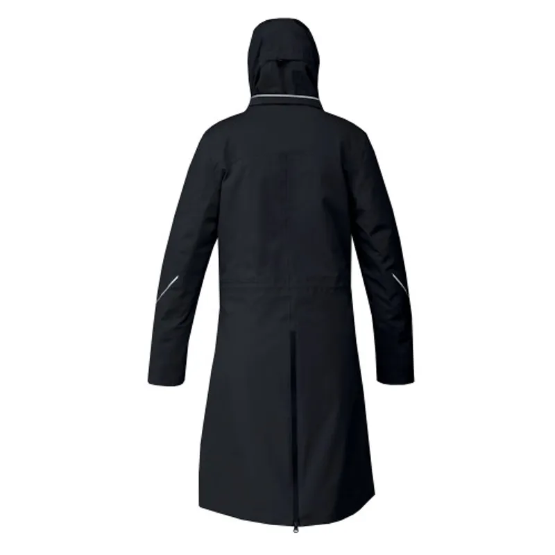 Equetech Utopia Long Waterproof Riding Coat Ladies in Midnight Blue-1